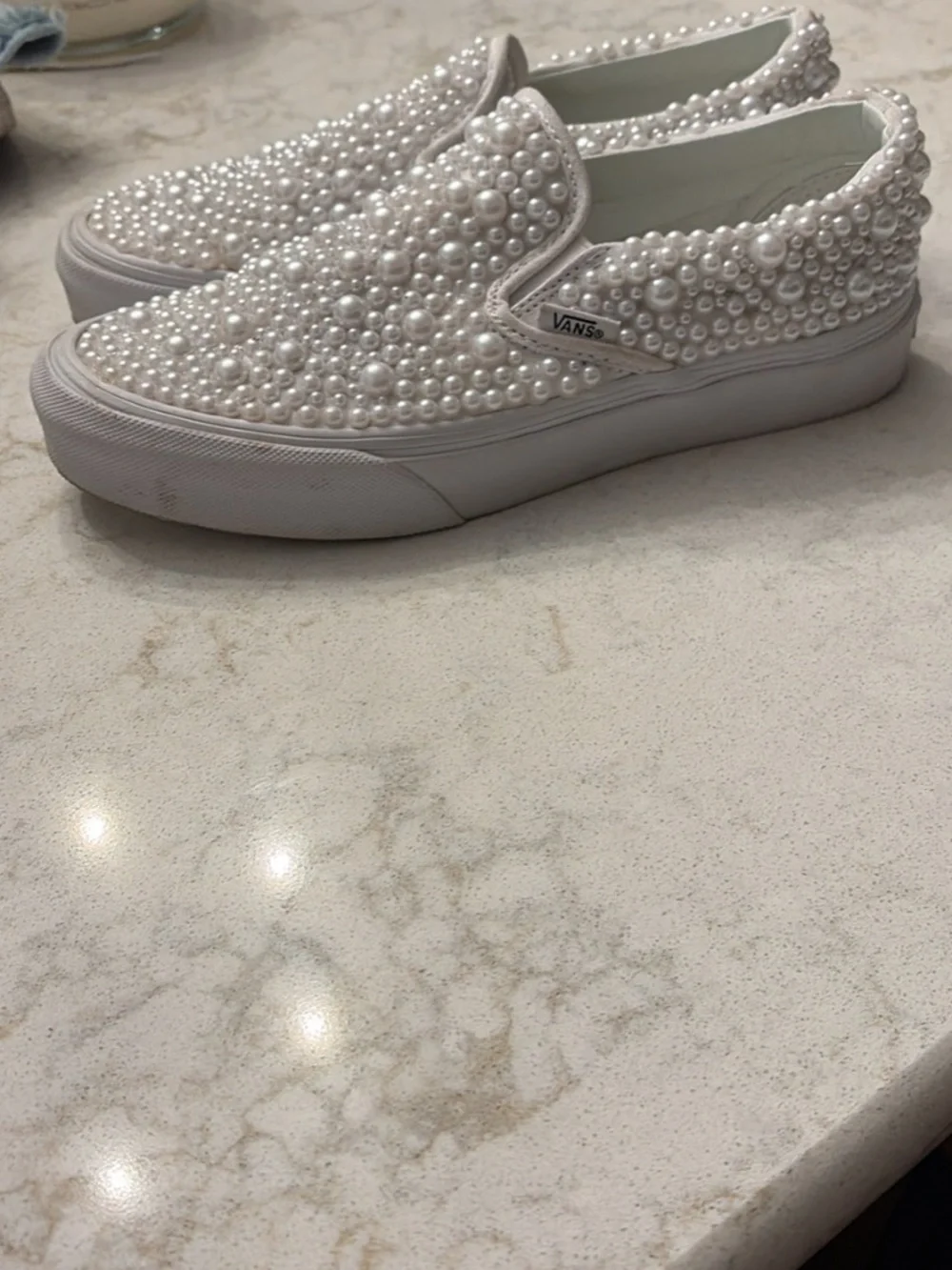 Wedding reception shoes - vans